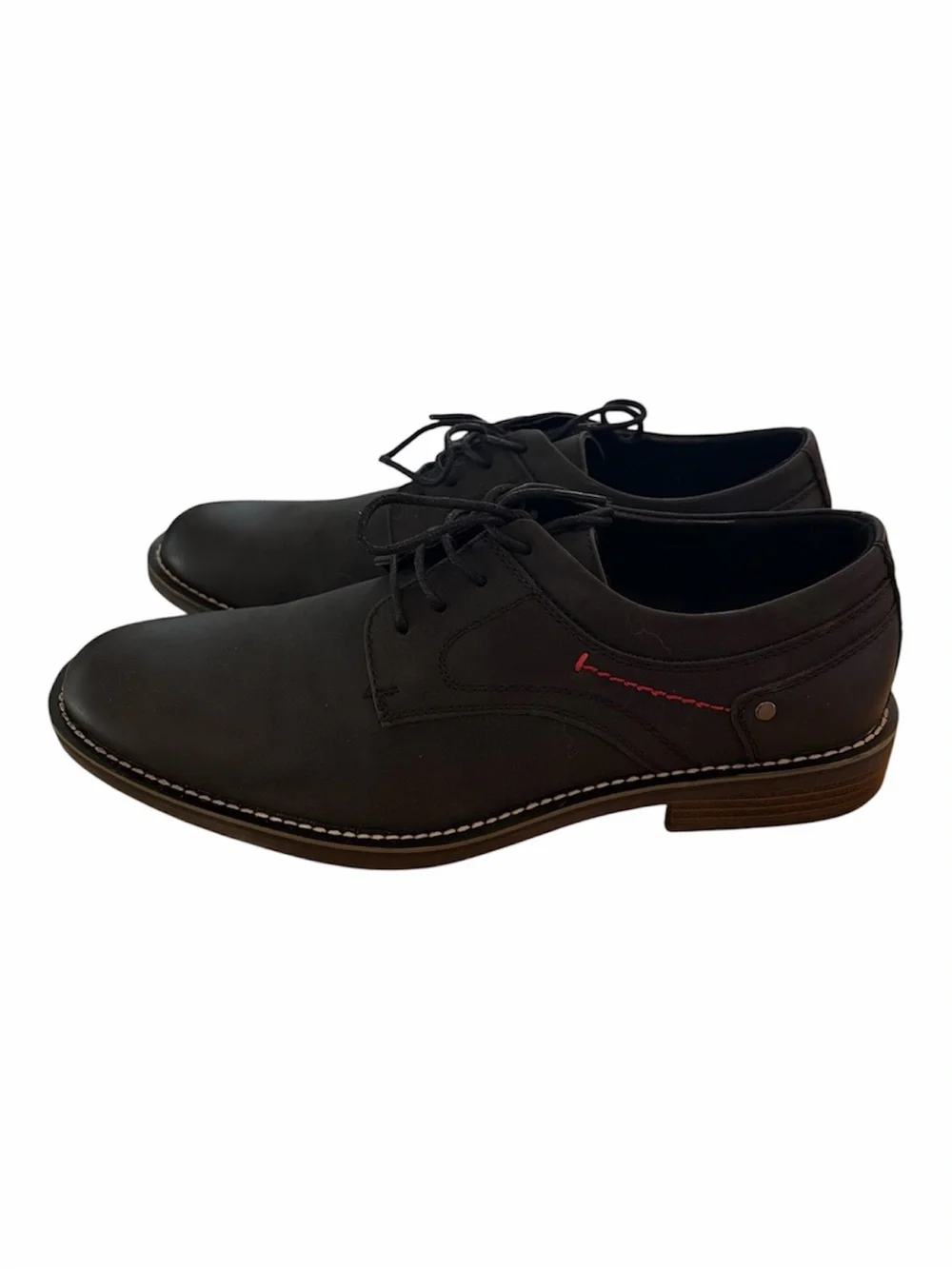 Jonsen Milan Shoes Men’s Size 10 Black Cap Tie Oxford